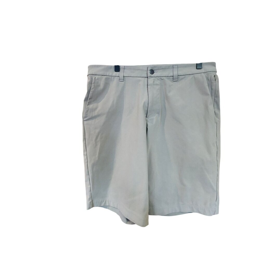Lululemon Commission Classic Fit Short 7” Vent  Sz 32 Gray